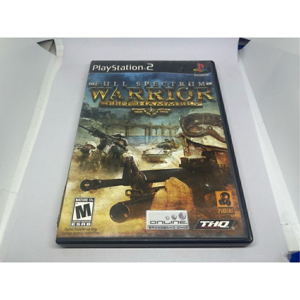 Full Spectrum aWarrior Ten Hammers Sony PlayStation 2 PS2